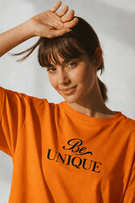 Be Unique - narancssárga M