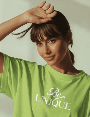 Be Unique - lime XL