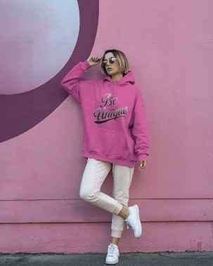 Beu Hoodie 2 - királykék S